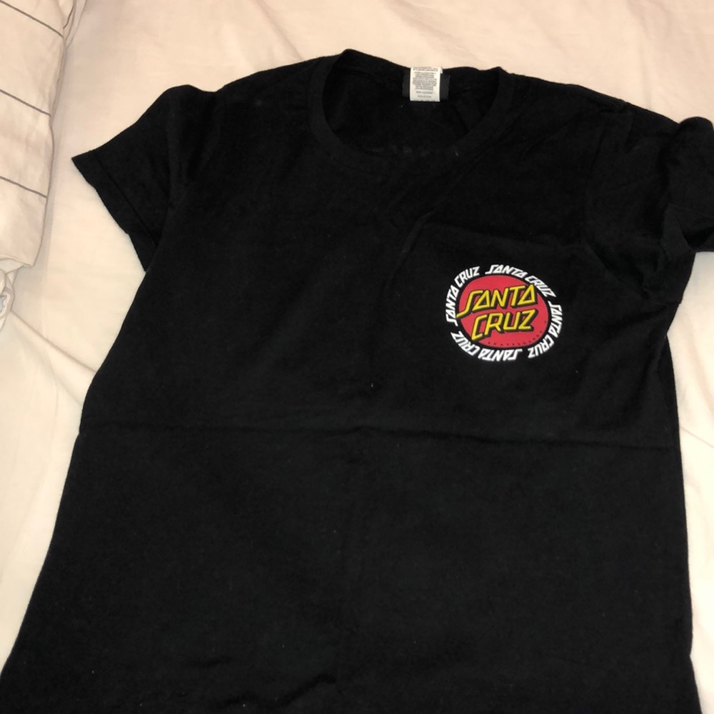 Santa Cruz Black T shirt